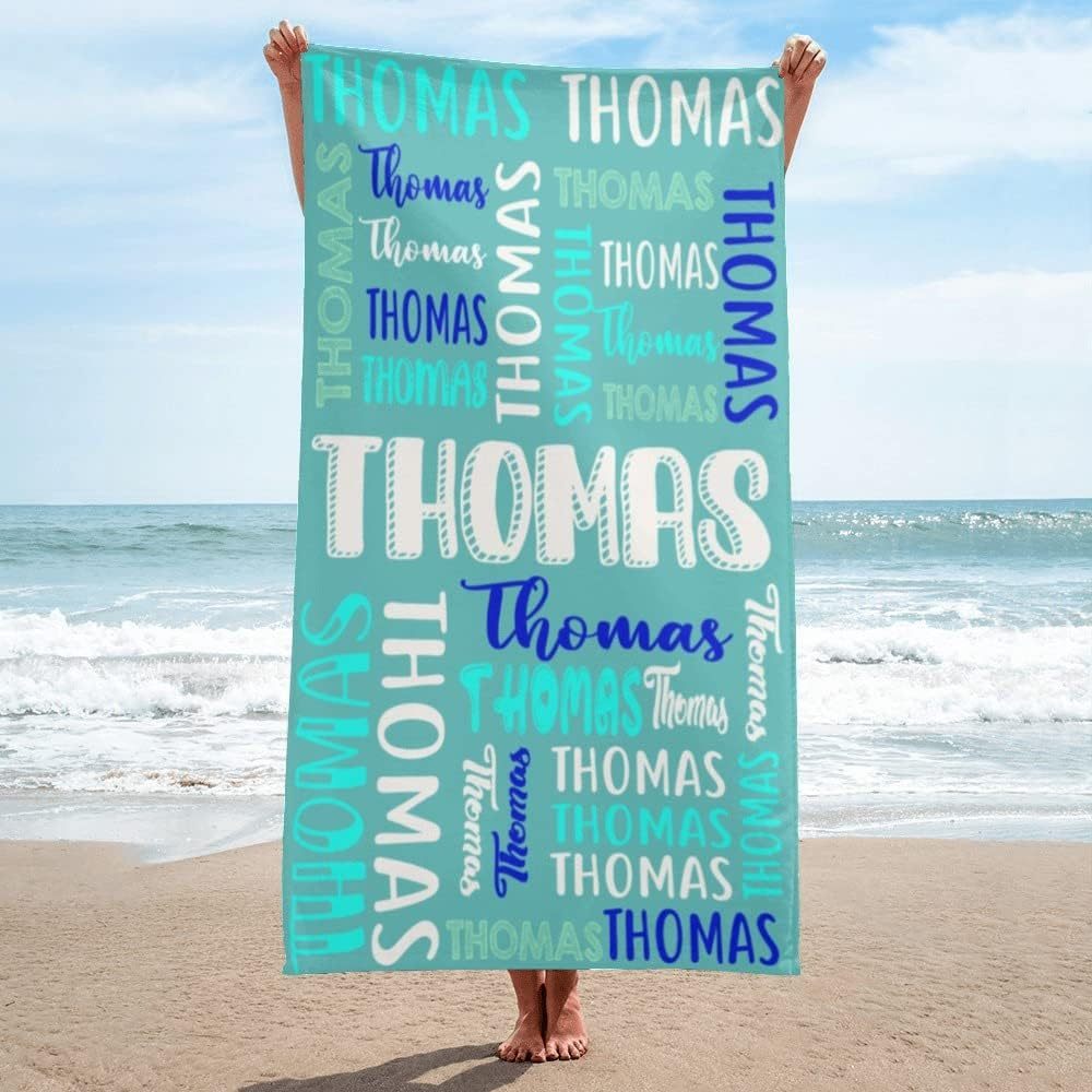 Personalized Lovely Kid Towel for Summer & Beach | CWTowel91