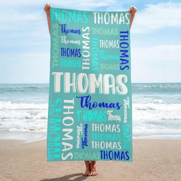 Personalized Lovely Kid Towel for Summer & Beach | CWTowel91