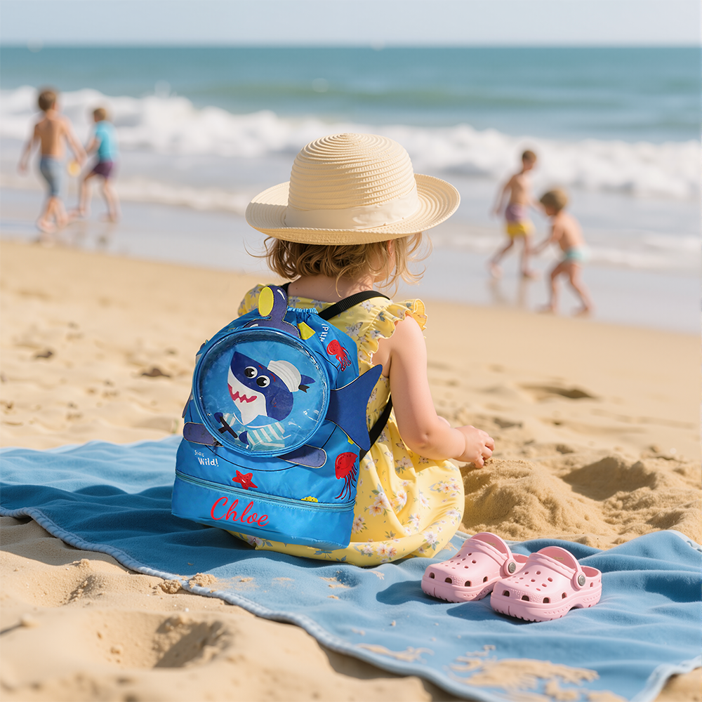 Personalized Kid Summer Packable Waterproof Backpack