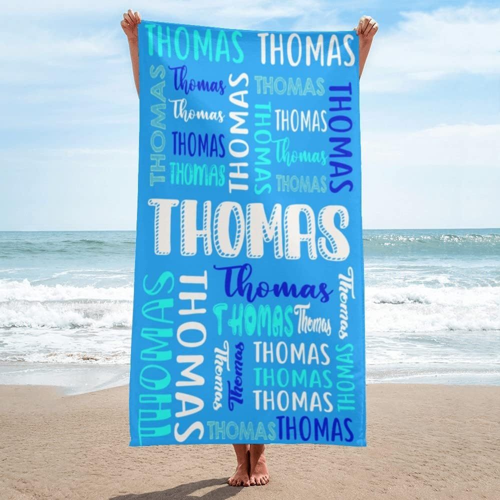 Personalized Lovely Kid Towel for Summer & Beach | CWTowel91
