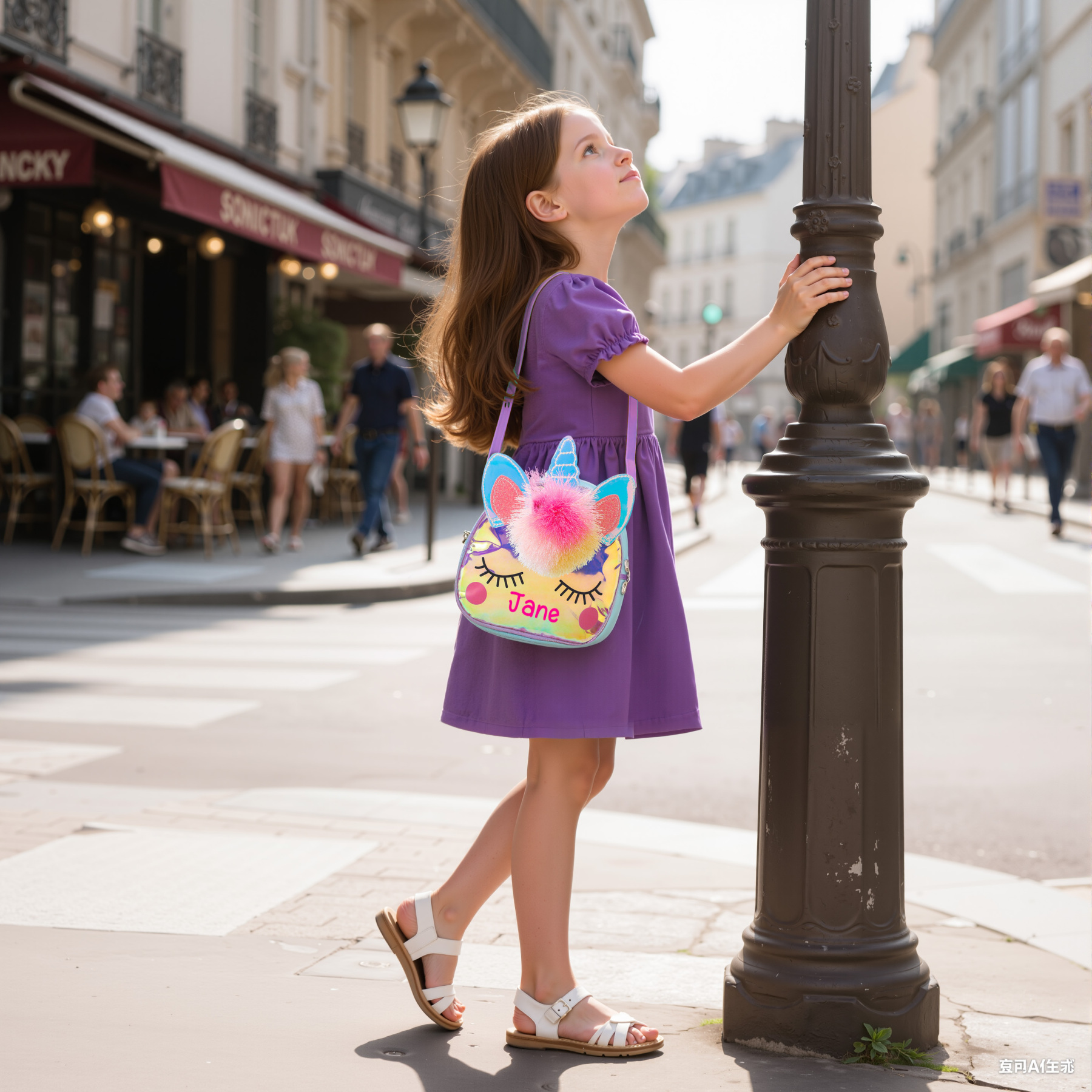 Personalized Girls Birthday Unicorn Purse