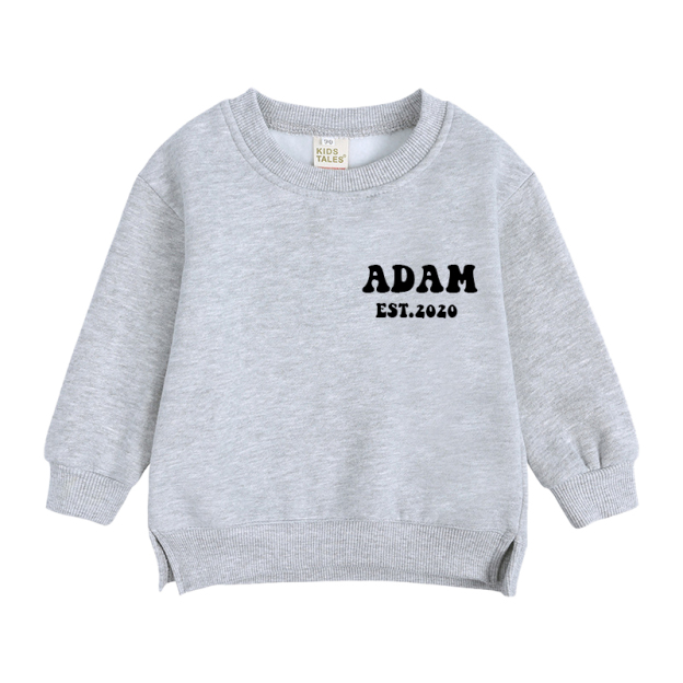 Personalized Kid Cozy Soft Crewneck Sweatshirt | inSweatshirt12