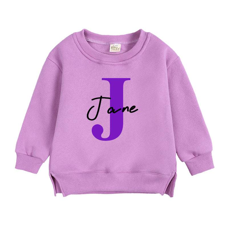 Personalized Kid Cozy Soft Crewneck Sweatshirt | inSweatshirt24