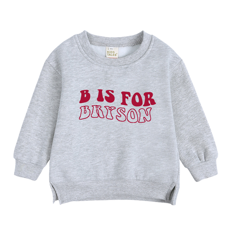 Personalized Kid Cozy Soft Crewneck Sweatshirt | inSweatshirt25