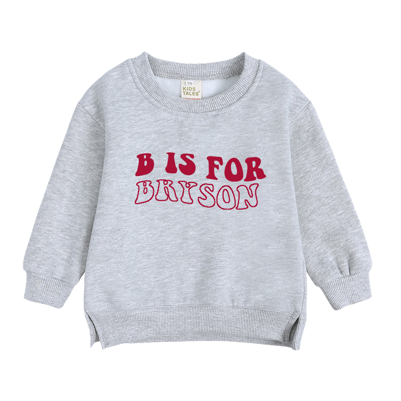 Personalized Kid Cozy Soft Crewneck Sweatshirt | inSweatshirt25