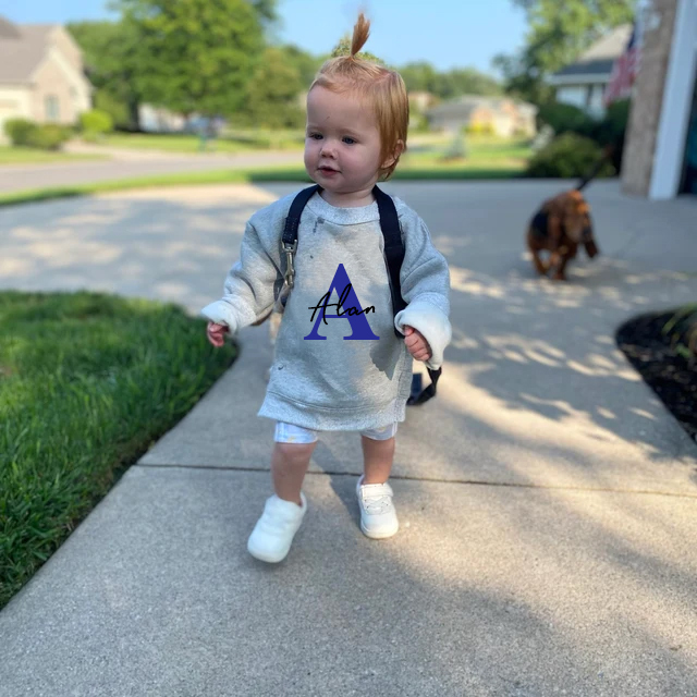 Personalized Kid Cozy Soft Crewneck Sweatshirt | inSweatshirt24