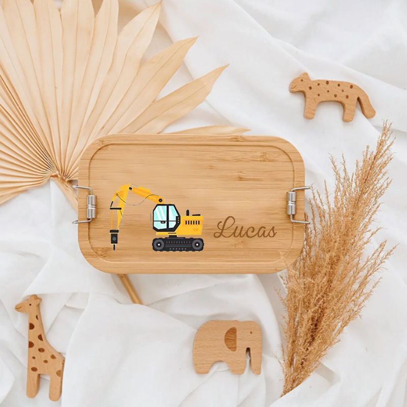 Personalized Children's Stainless Lunch Box | KKToy28