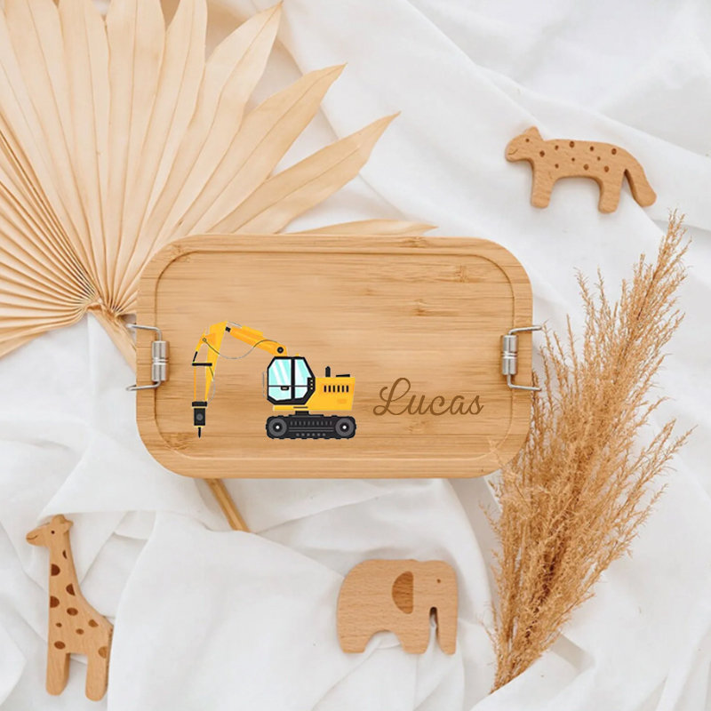 Personalized Children's Stainless Lunch Box | KKToy28