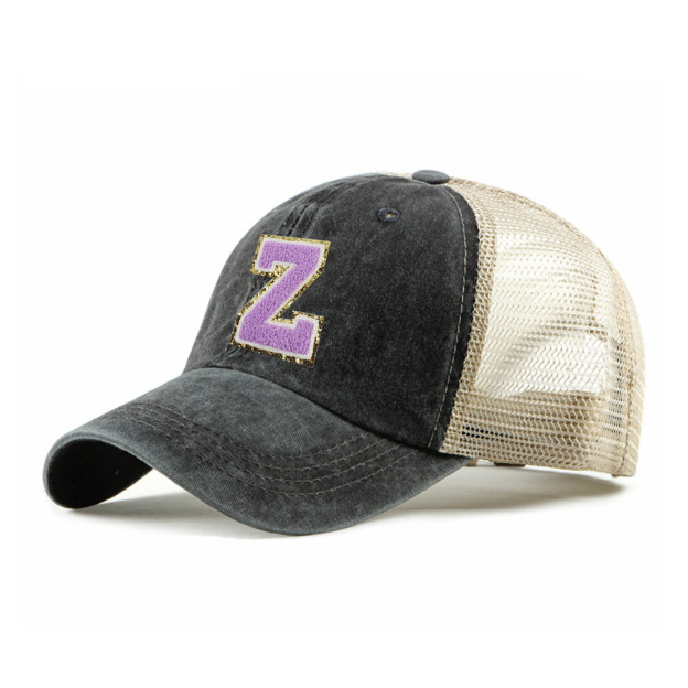 Personalized Adult Letter Patch Hat for Comfort & Unique | KKBeach16