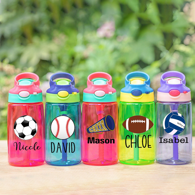 Personalised BPA Free 16oz Kid Water Bottles | YouBottle09