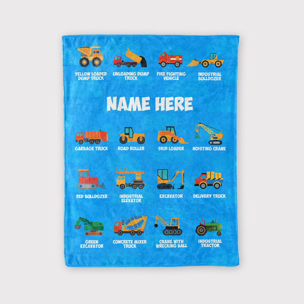 Personalized Lovely Kid Blanket for Comfort & Unique | BKKid87