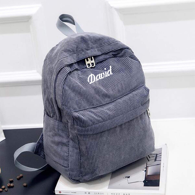 Personalized Embroidery Kid School Backpack