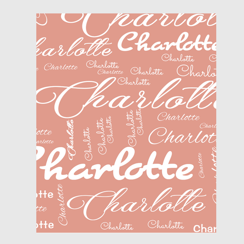 Personalized Name Lovely Kid Blanket