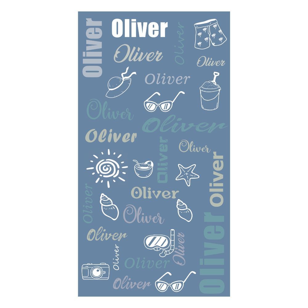 Personalized Lovely Kid Towel for Summer & Beach | CWTowel80