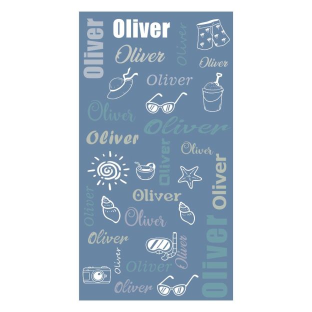 Personalized Lovely Kid Towel for Summer & Beach | CWTowel80
