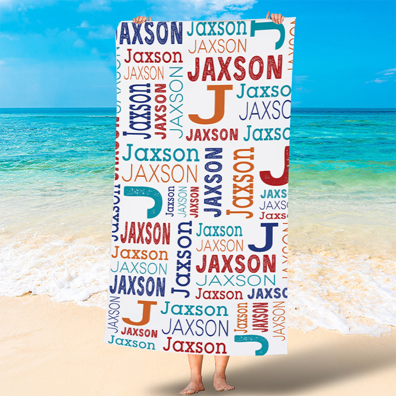 Personalized Lovely Kid Towel for Summer & Beach | CWTowel83