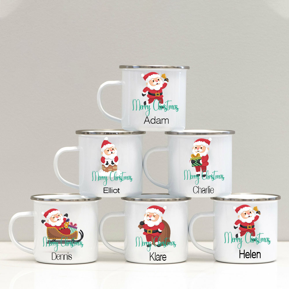Personalised 12oz Santa Claus Mugs for Kids  | KidMug24