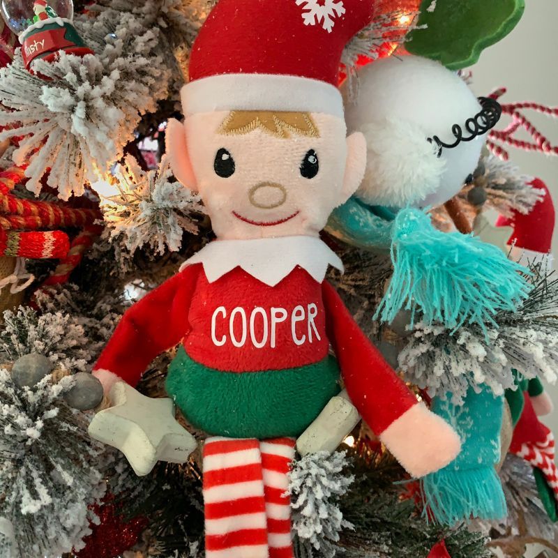 Personalized Christmas Elves Plush Doll