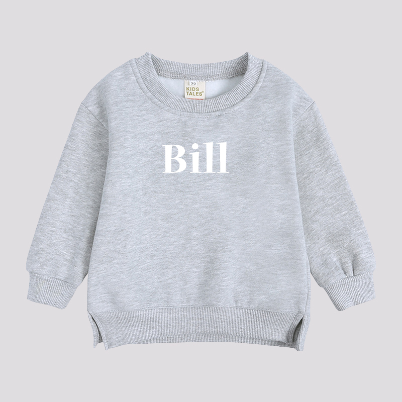 Personalized Kid Cozy Soft Crewneck Sweatshirt | inSweatshirt01