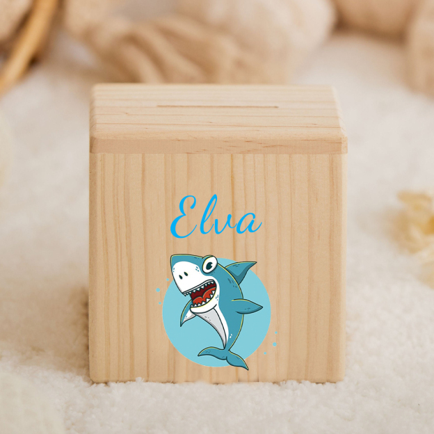 Personalized Kid Cute Animal Wooden Money Boxes