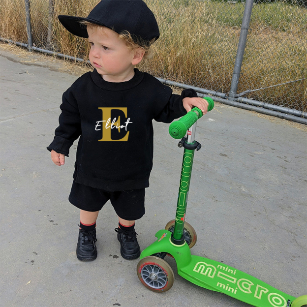 Personalized Kid Cozy Soft Crewneck Sweatshirt | inSweatshirt24