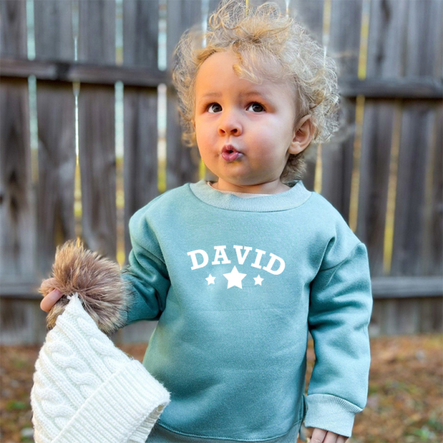 Personalized Kid Cozy Soft Crewneck Sweatshirt | inSweatshirt18