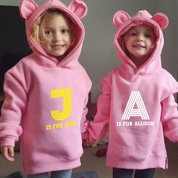 Personalized Kid Cozy Soft Bear Crewneck Sweatshirt | inSweatshirt21