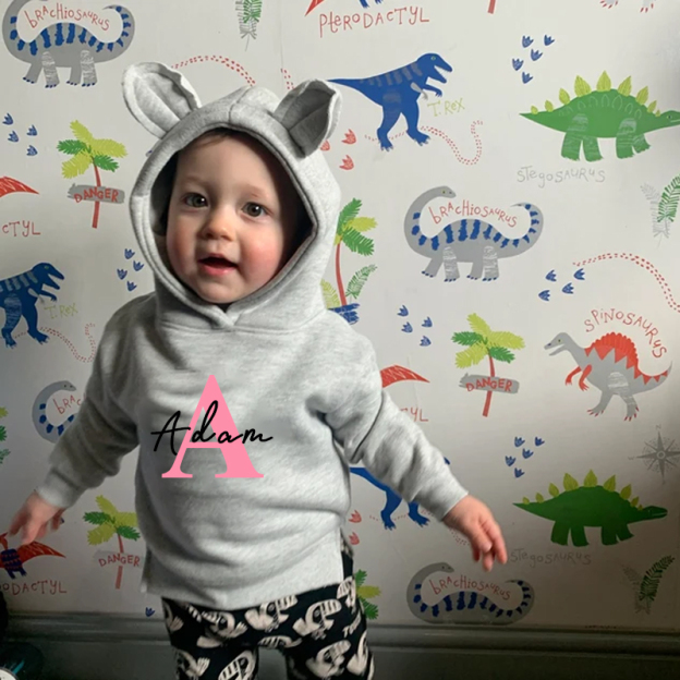 Personalized Kid Cozy Soft Bear Crewneck Sweatshirt | inSweatshirt26