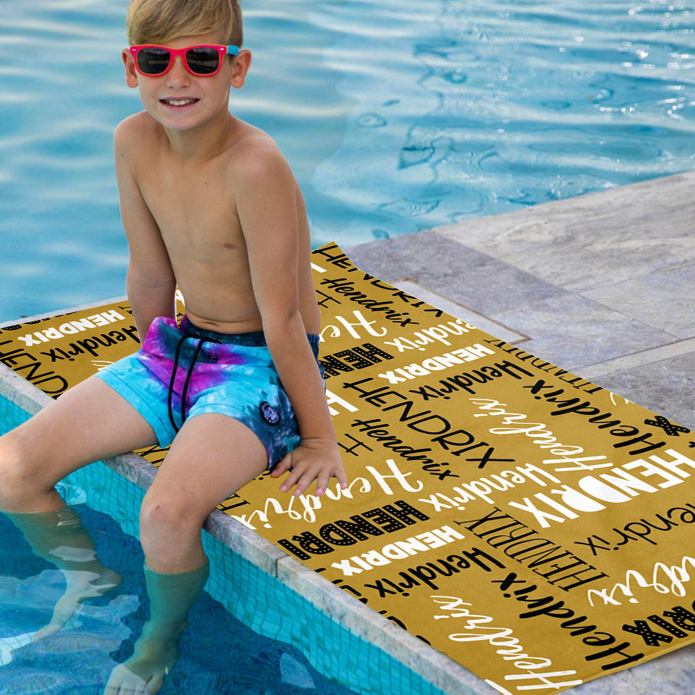Personalized Lovely Kid Towel for Summer & Beach | CWTowel59