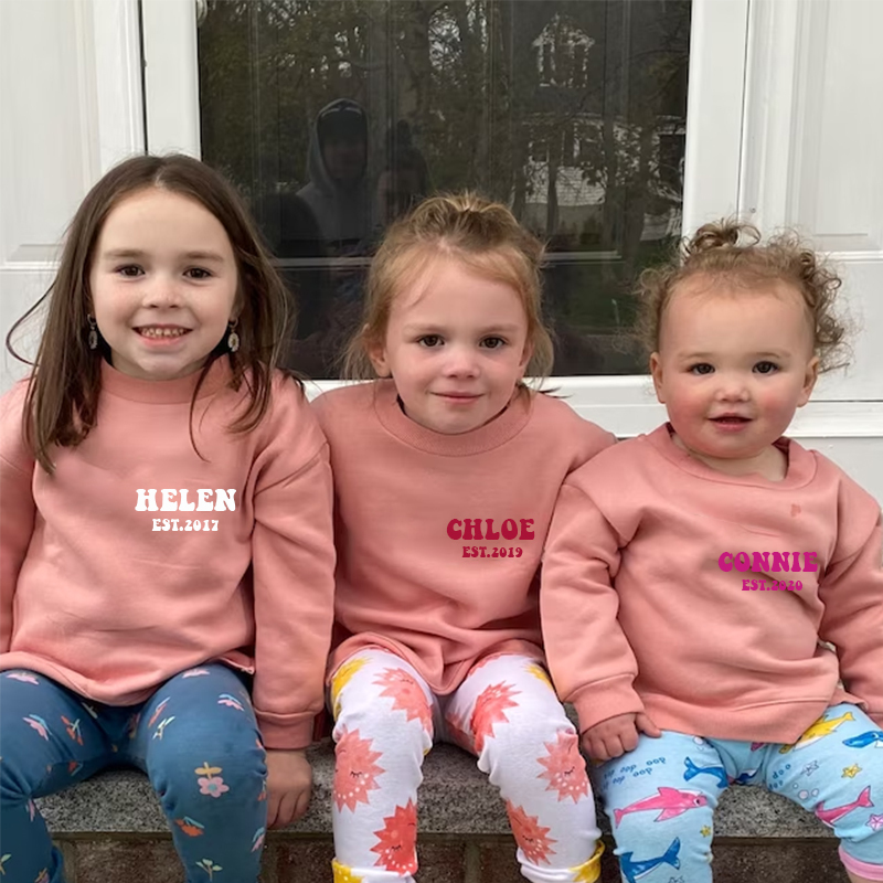 Personalized Kid Cozy Soft Crewneck Sweatshirt | inSweatshirt12