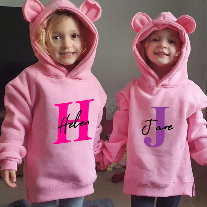 Personalized Kid Cozy Soft Bear Crewneck Sweatshirt | inSweatshirt26