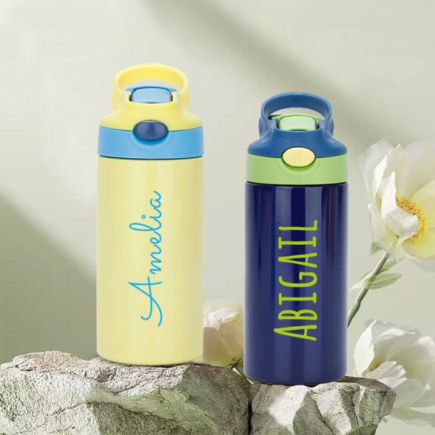 Personalised BPA Free 12oz Cute Design Kid Water Bottles | YouBottle19