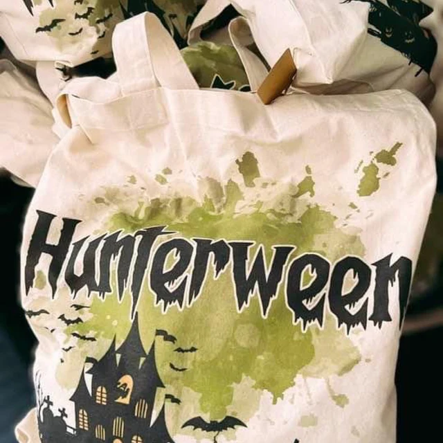 Personalized Halloween Trick or Treat Tote Bag 