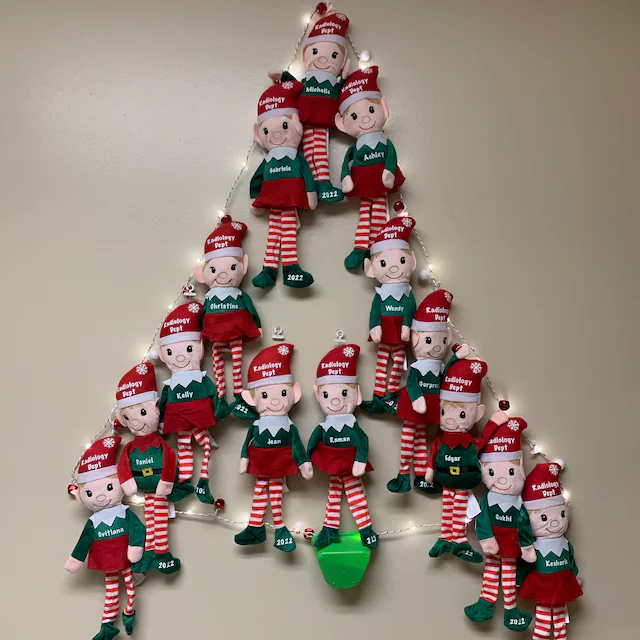 Personalized Christmas Elves Plush Doll