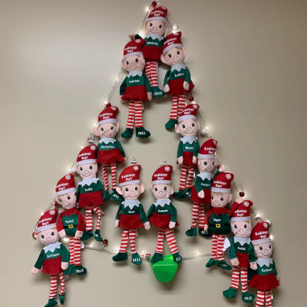 Personalized Christmas Elves Plush Doll