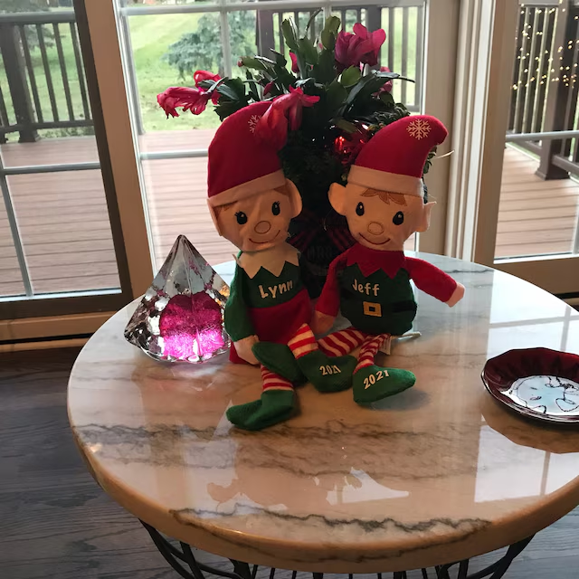 Personalized Christmas Elves Plush Doll