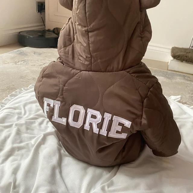 Personalized Hand Patch Kids Lightweight Puffer Romper | inJacket06