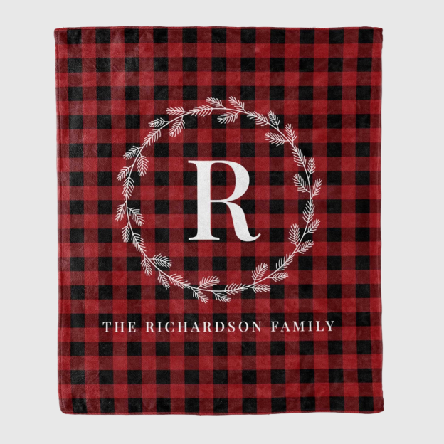 Personalized Merry Christmas Blanket for Comfort & Unique | BKMC06
