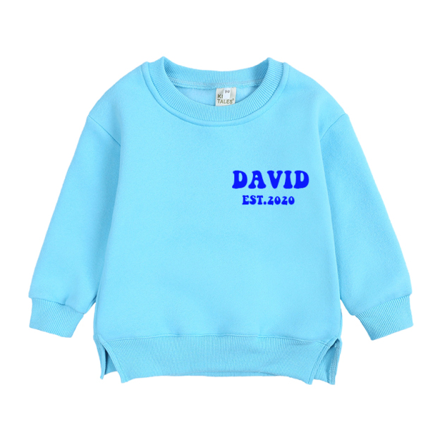 Personalized Kid Cozy Soft Crewneck Sweatshirt | inSweatshirt12