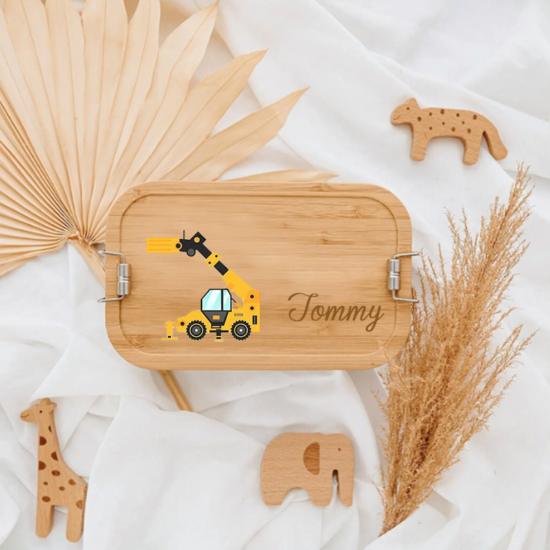 Personalized Children's Stainless Lunch Box | KKToy28