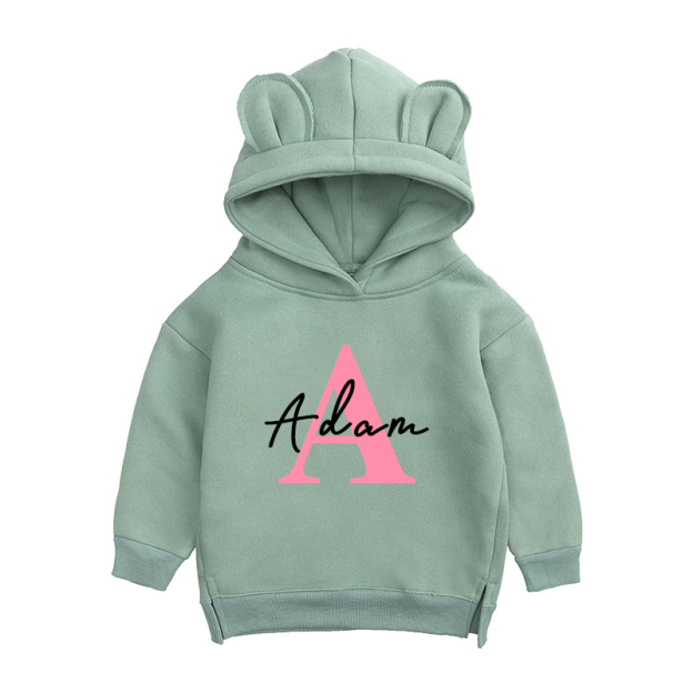 Personalized Kid Cozy Soft Bear Crewneck Sweatshirt | inSweatshirt26