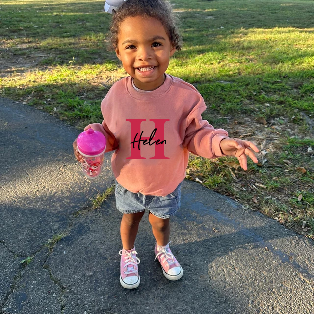 Personalized Kid Cozy Soft Crewneck Sweatshirt | inSweatshirt24