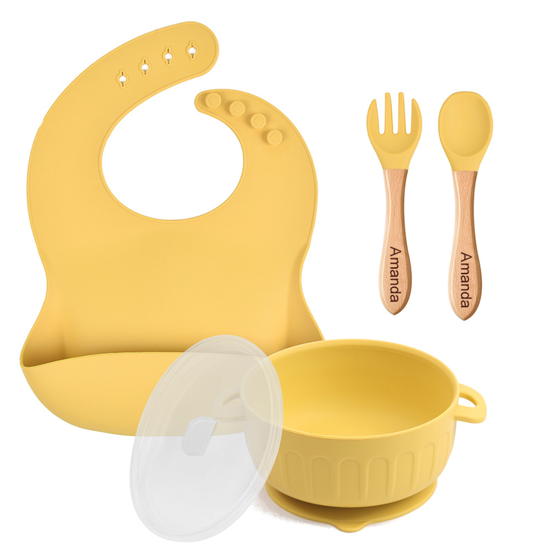Personalised Baby Silicone Cutlery Set | CWBaby11