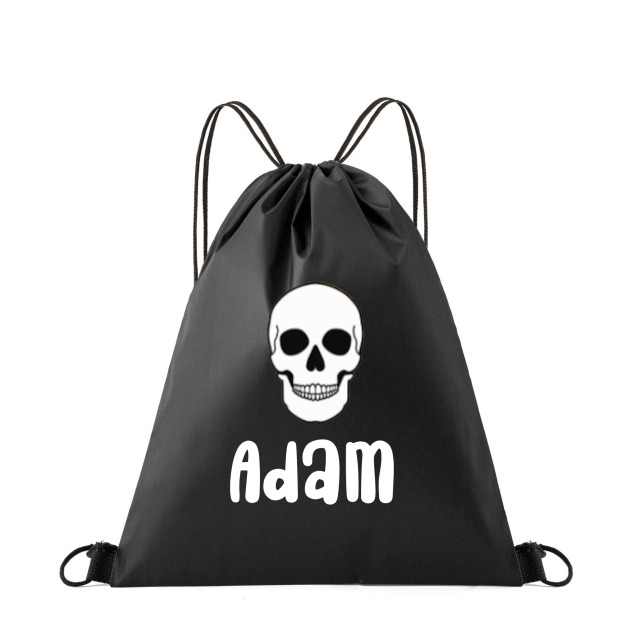 Personalized Kid's Halloween Drawstring Rucksack Bag | KKPack18