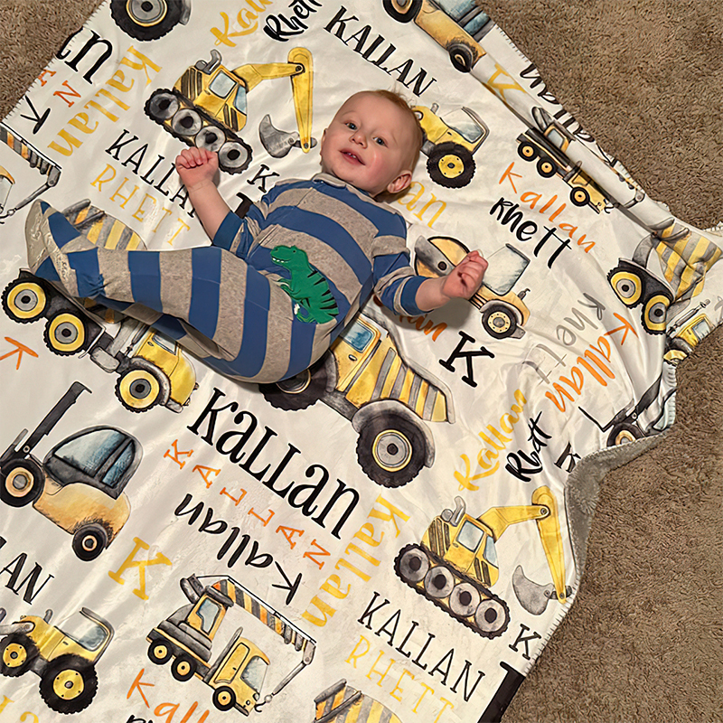 Personalized Lovely Kid Blanket for Comfort & Unique | BKKid80