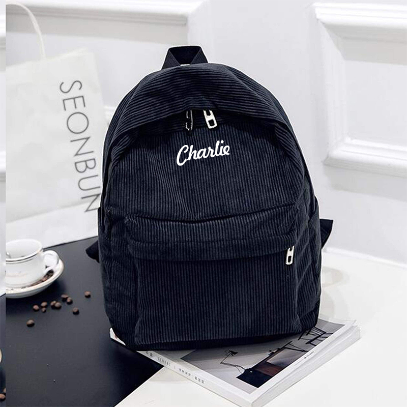 Personalized Embroidery Kid School Backpack