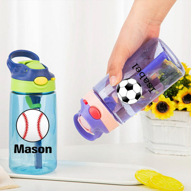 Personalised BPA Free 16oz Kid Water Bottles | YouBottle09
