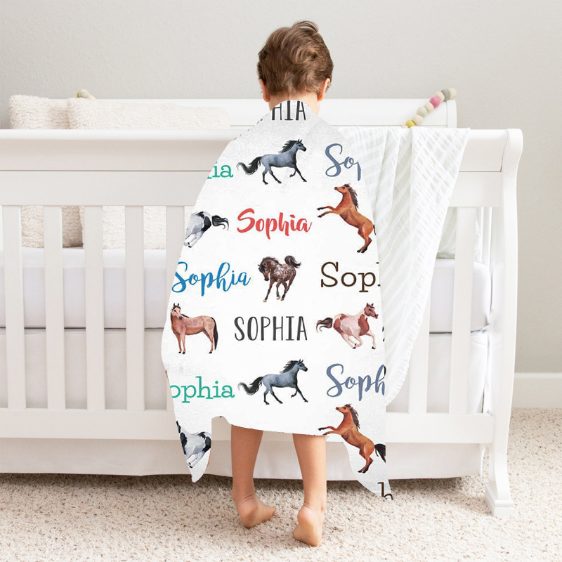 Personalized Lovely Kid Blanket for Comfort & Unique | BKKid100