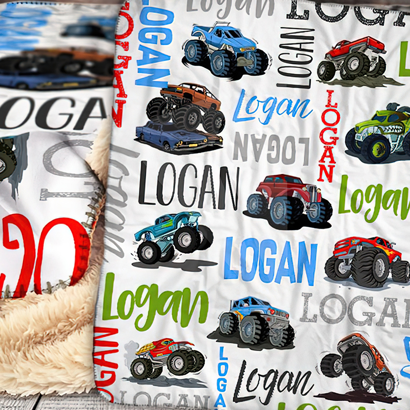 Personalized Lovely Kid Blanket for Comfort & Unique | BKKid101
