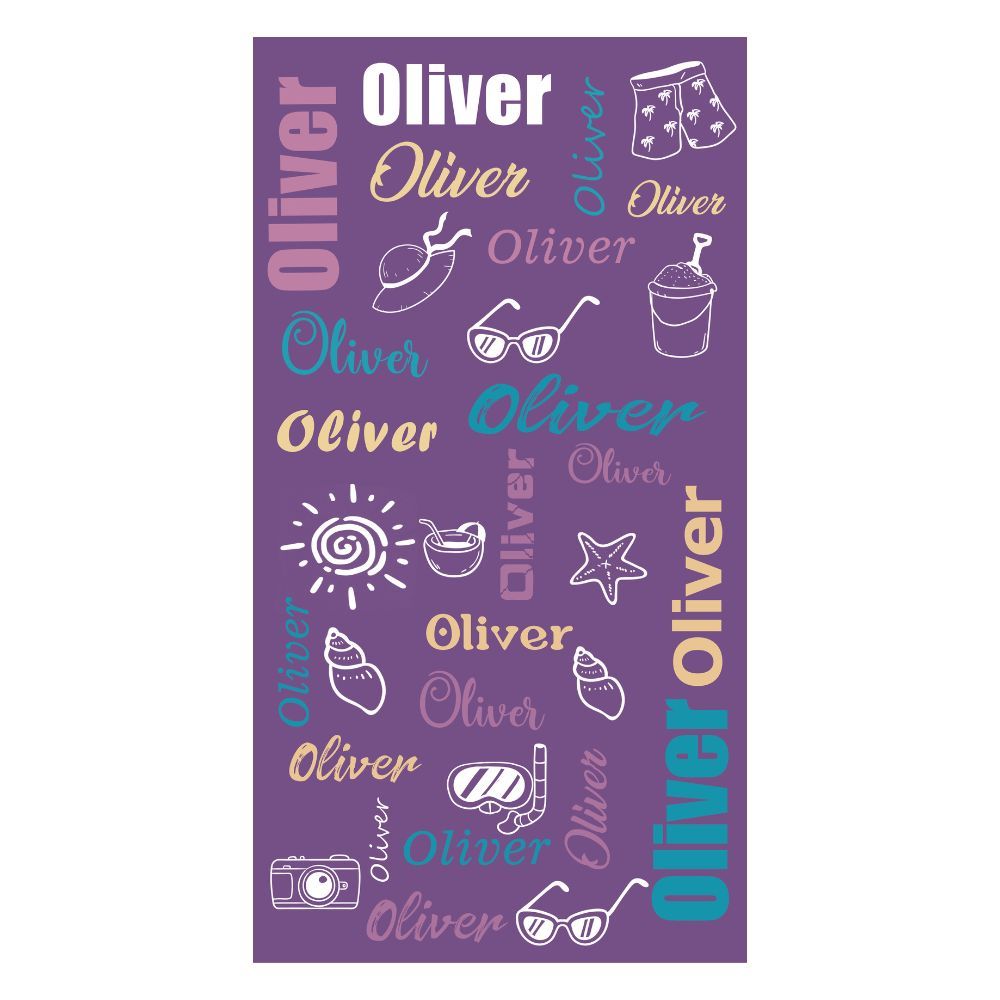 Personalized Lovely Kid Towel for Summer & Beach | CWTowel80